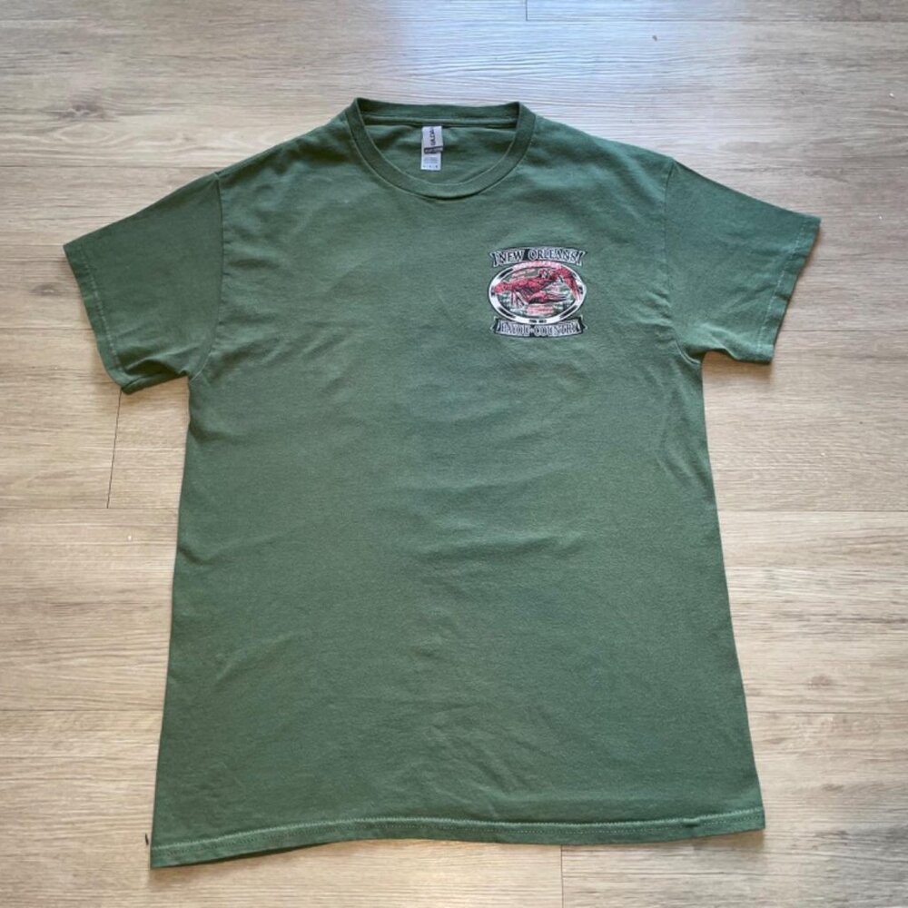 GREEN GPRAPHIC T-SHIRT (New Orleans)